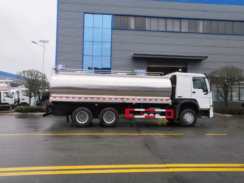 Sinotruk HOWO 6X4 Diesel Euro 4 Manual Schwere Arbeitskraft 20 Kubikmeter Wasserwerfer Lastkraftwagen Neue Kernkomponenten Motor