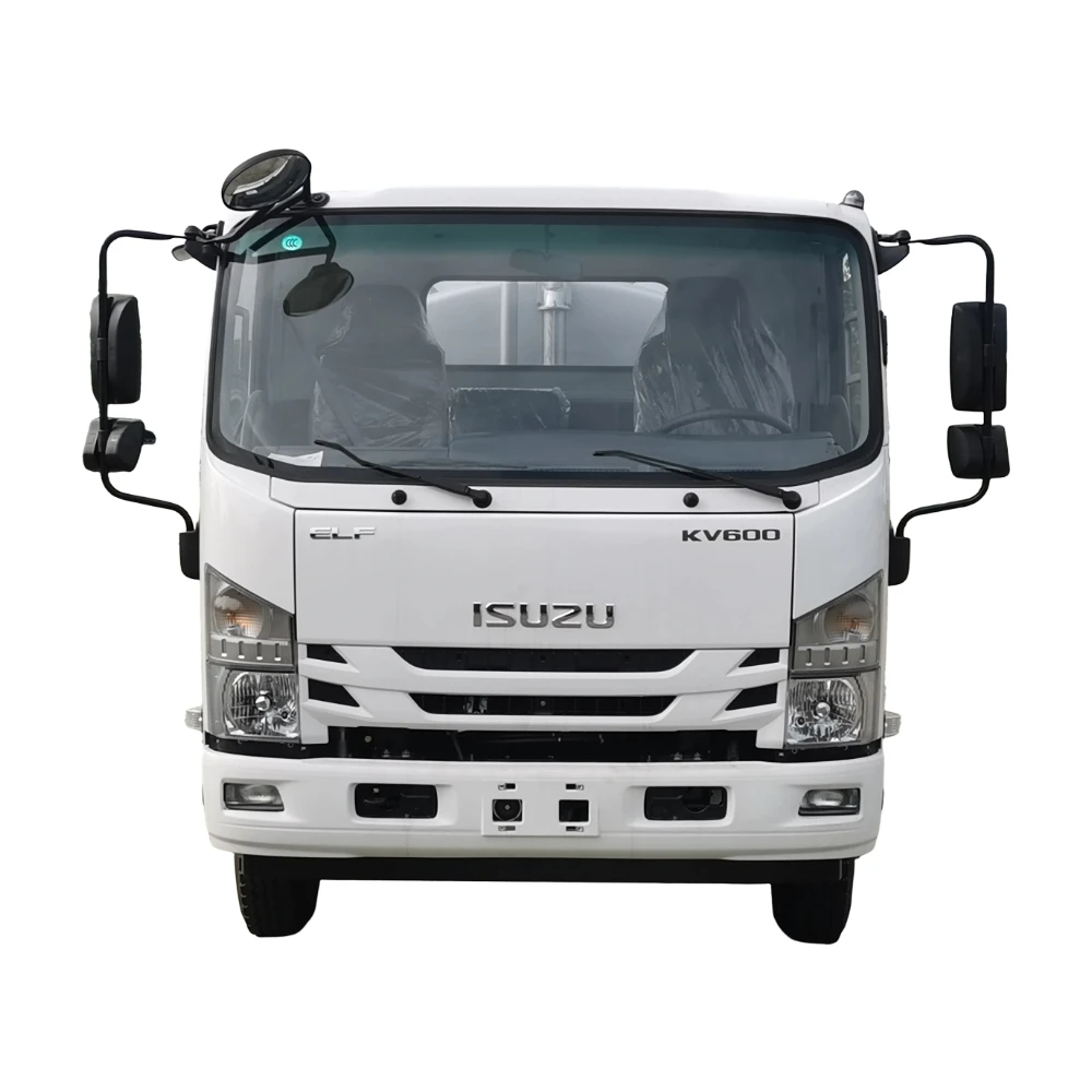 Isuzu ELF 700P 4x2 RHD 10000L Tank Abwassersaugwagen mit italienischer JUROP Handdieselpumpe Exportrahmen