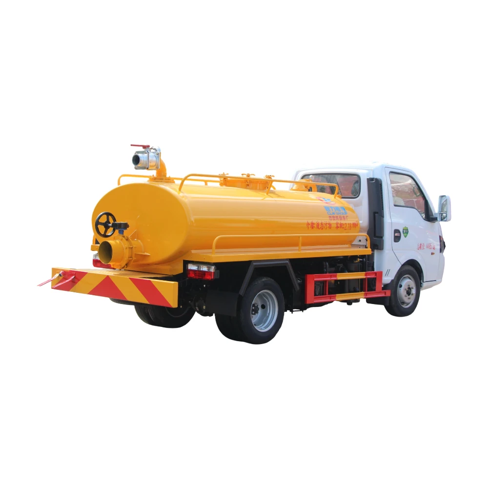 Direktverkauf von 5-tonnen Dieselmotor-gepumpten Abwassertanklöschfahrzeug, geeignet für manuelle Getriebe
