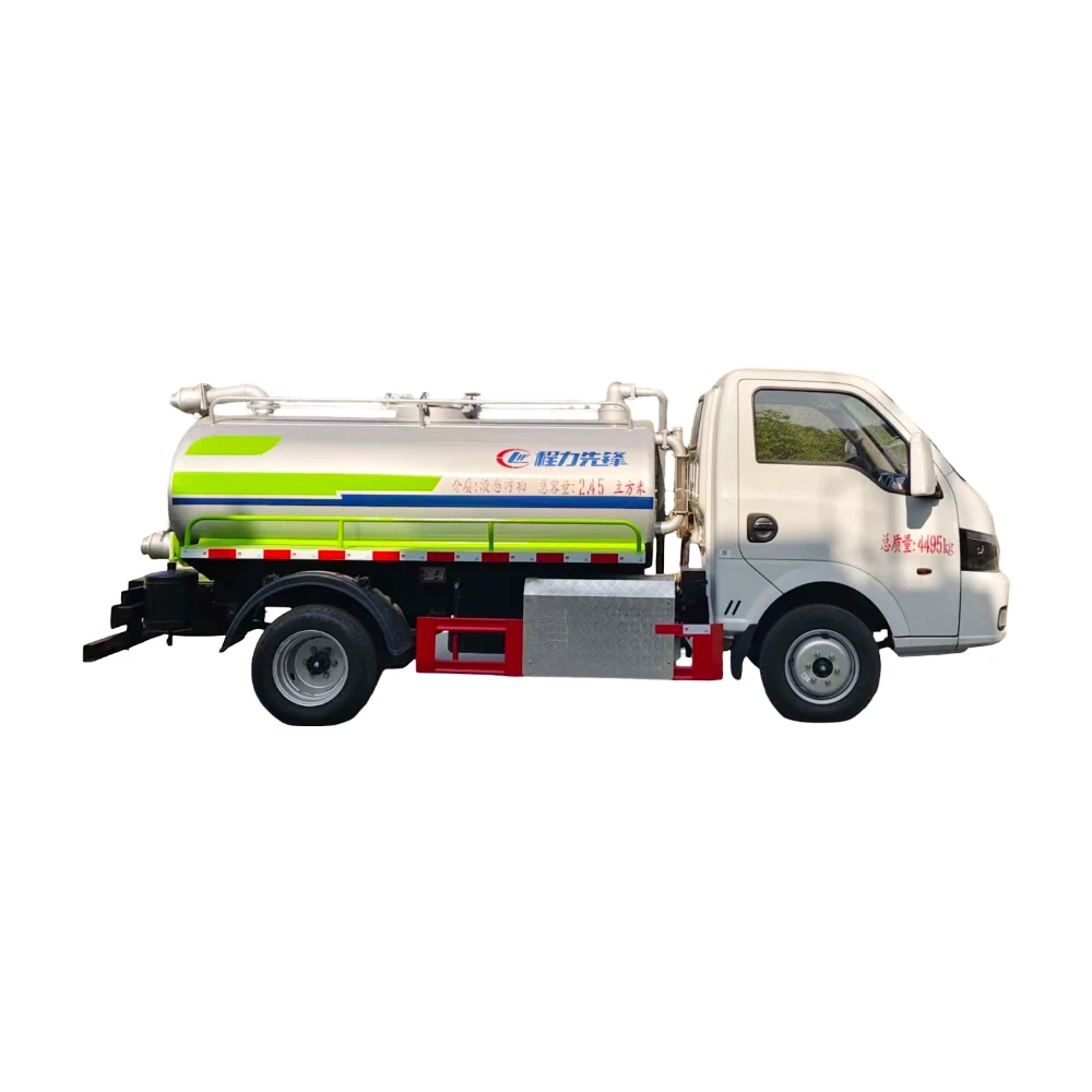 Dongfeng 4X2 Schaltgetriebe-Vakuumschlammsauger, Euro VI Standard hydraulische städtische Müllentsorgungsfahrzeuge