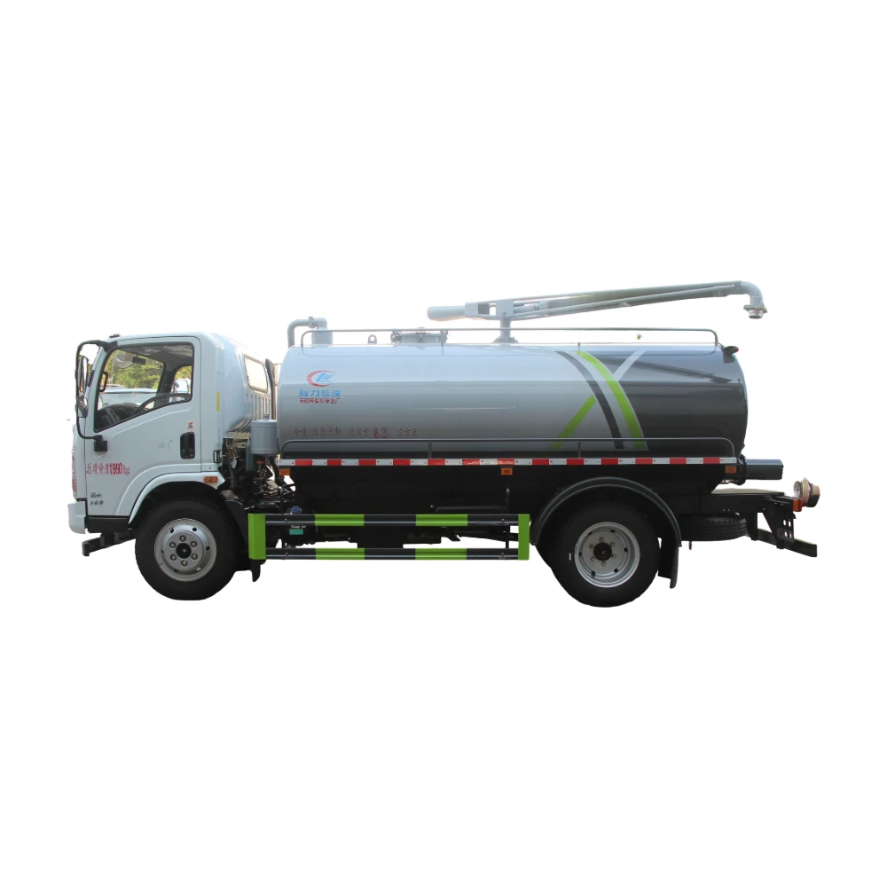Direktverkauf von Dongfeng Huashen 8-tonnen Abwassersaugwagen. Unterirdische Rohrleitungssaug- und Abwasserausleitung.