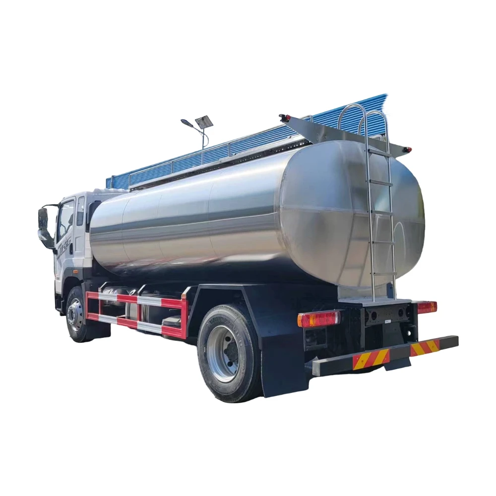 FAW maßgefertigter Edelstahl- Milchtanker Dieselkraftstoff manuelle Schaltung neue Bedingungen geringe Emissionen Lieferfahrzeug