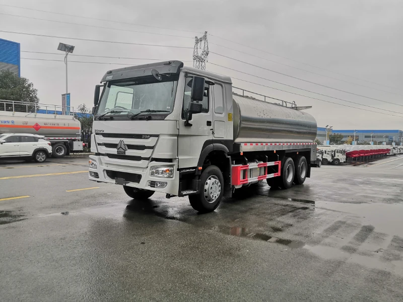 Sinotruk HOWO 6X4 Diesel Euro 4 Manual Schwere Arbeitskraft 20 Kubikmeter Wasserwerfer Lastkraftwagen Neue Kernkomponenten Motor