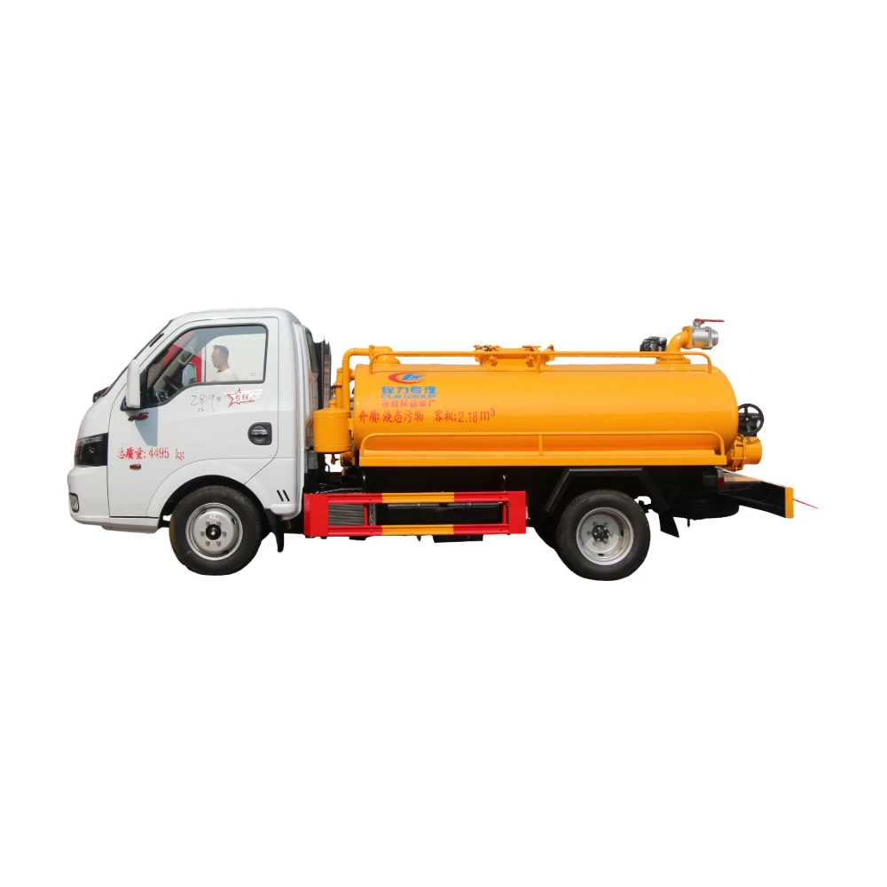 Direktverkauf von 5-tonnen Dieselmotor-gepumpten Abwassertanklöschfahrzeug, geeignet für manuelle Getriebe