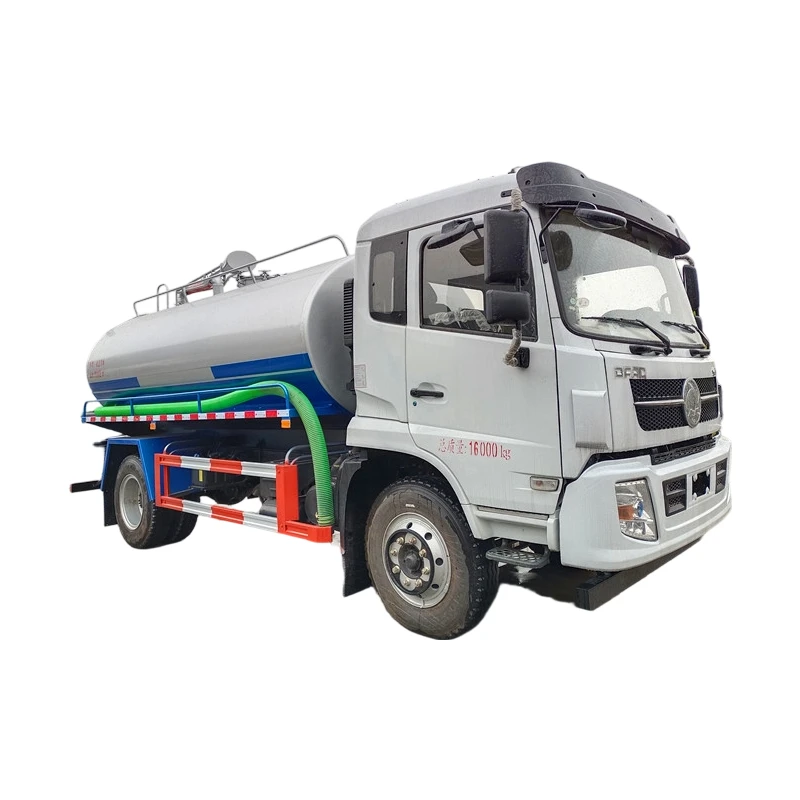 Dongfeng Manuelle Septiktankreinigung Abwassersaugwagen 6000L-13000L Fäkalsaugwagen