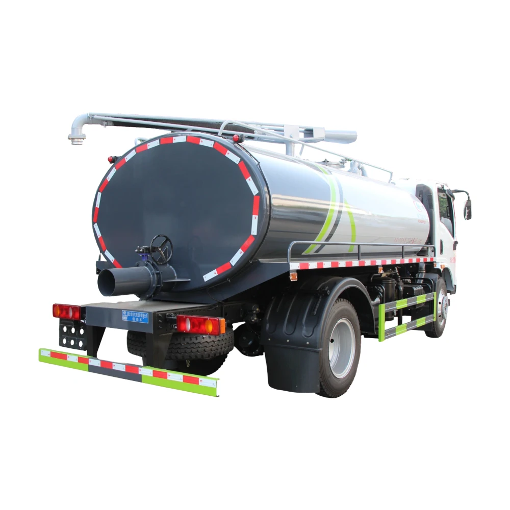 Direktverkauf von Dongfeng Huashen 8-tonnen Abwassersaugwagen. Unterirdische Rohrleitungssaug- und Abwasserausleitung.