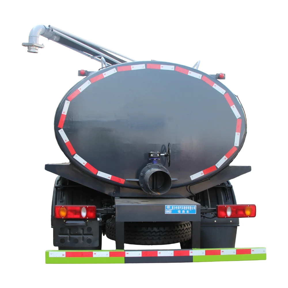 Direktverkauf von Dongfeng Huashen 8-tonnen Abwassersaugwagen. Unterirdische Rohrleitungssaug- und Abwasserausleitung.