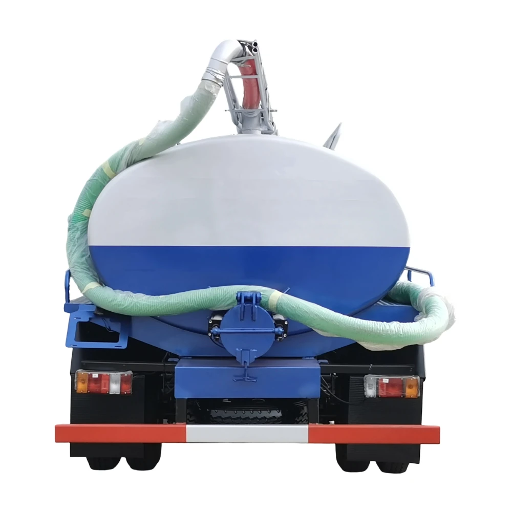 Isuzu ELF 700P 4x2 RHD 10000L Tank Abwassersaugwagen mit italienischer JUROP Handdieselpumpe Exportrahmen