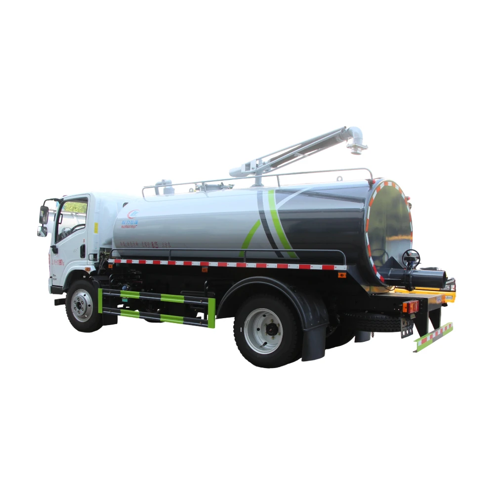 Direktverkauf von Dongfeng Huashen 8-tonnen Abwassersaugwagen. Unterirdische Rohrleitungssaug- und Abwasserausleitung.