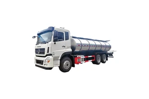 "Individuell gestalteter 20ton-23ton Dongfeng Dieselmotor Milchtransportwagen mit 8 Hinterachsen für Kühe und Schafe, neu und mit manueller Schaltung"