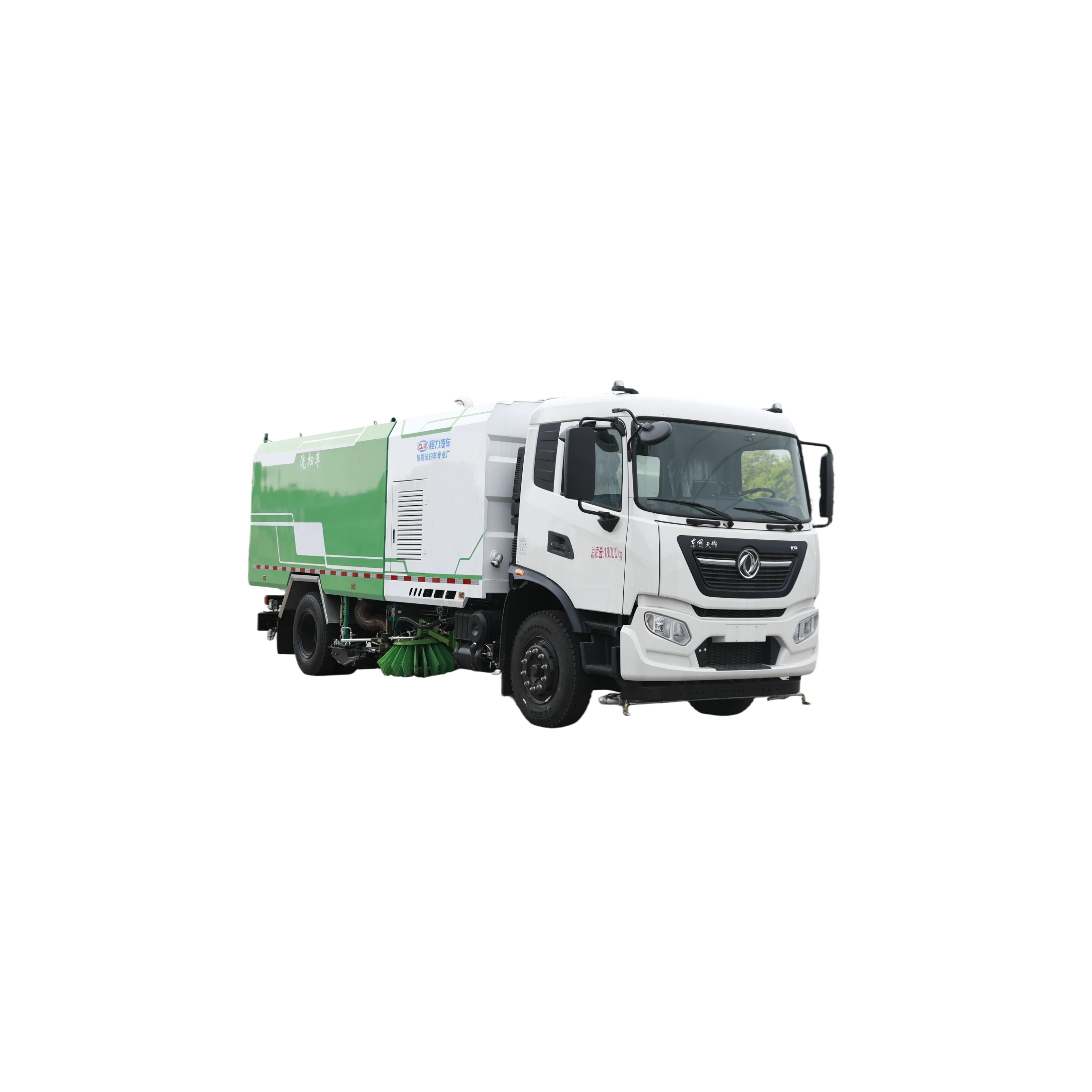 CLW5180TXSD6 Dongfeng Tianjin Reinigung und Saugfahrzeug mit Motorgetriebepumpe 18000kg
