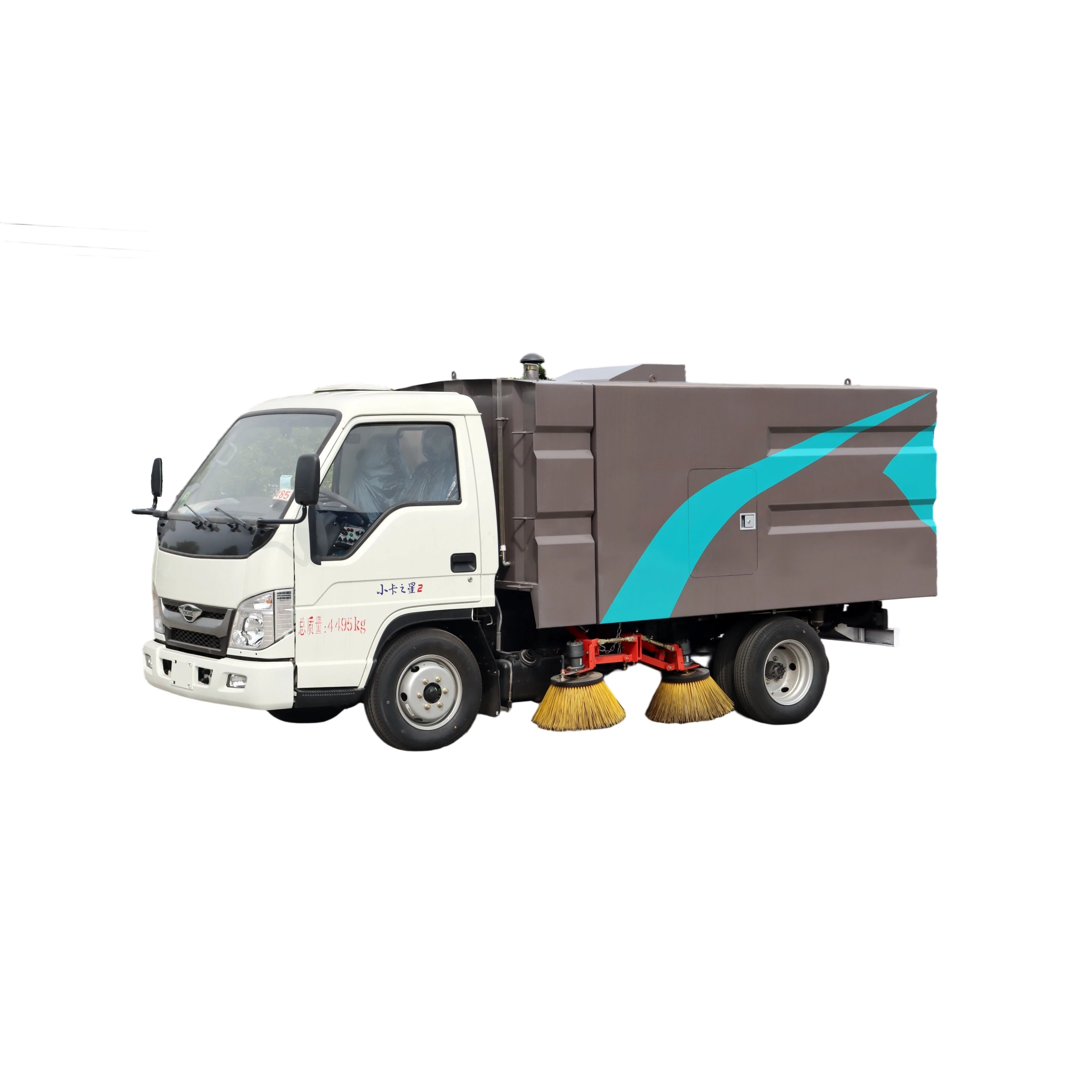 CLW5040TSLB6 Foton Kleiner Stern 2 Neue Straßenkehrmaschine mit Motor & Getriebe