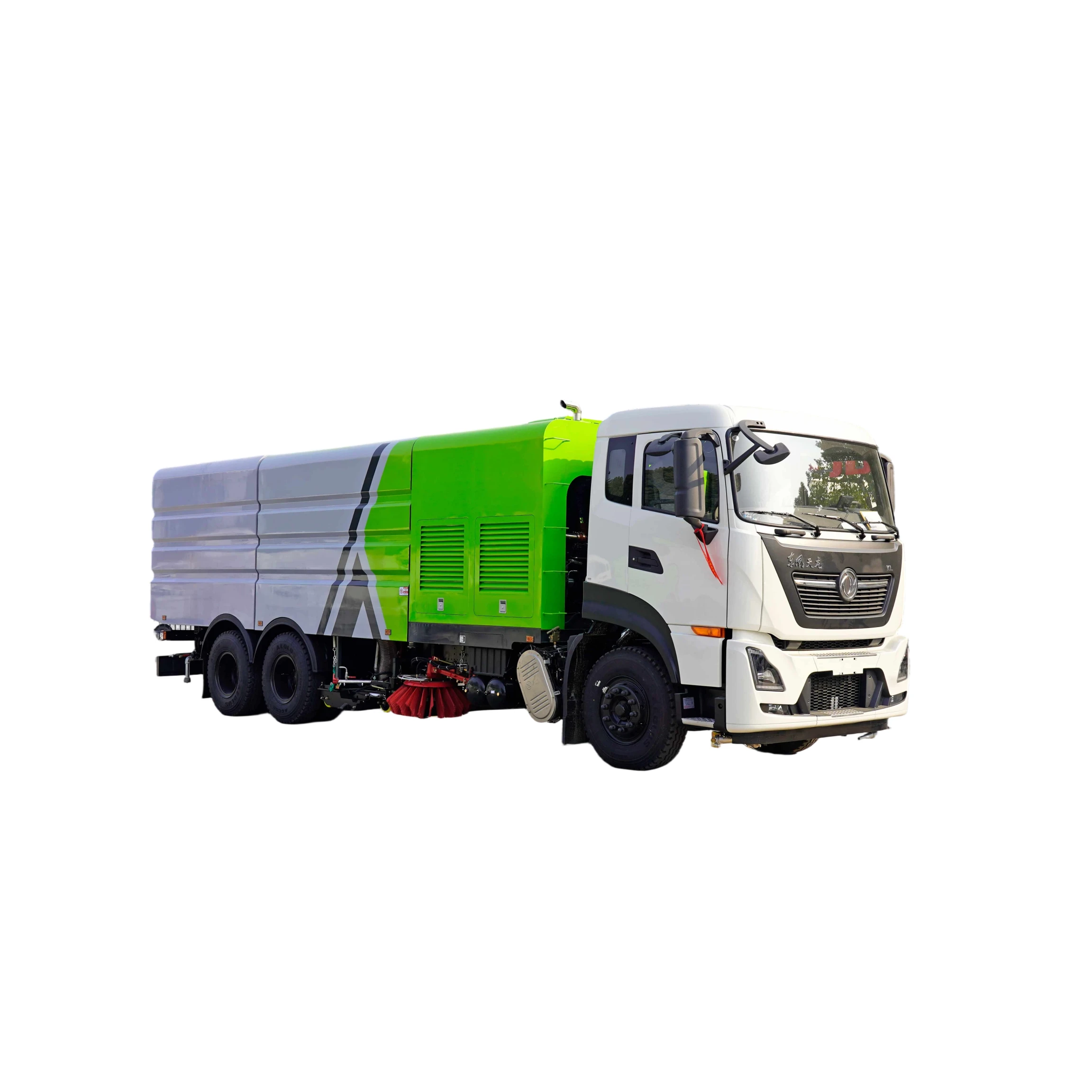 CLW5250TXSD6 Dongfeng Tianlong Fahrzeugwäsche und Scanfahrzeug 25000kg Schwerlast 9600x2510x3350mm Abmessungen