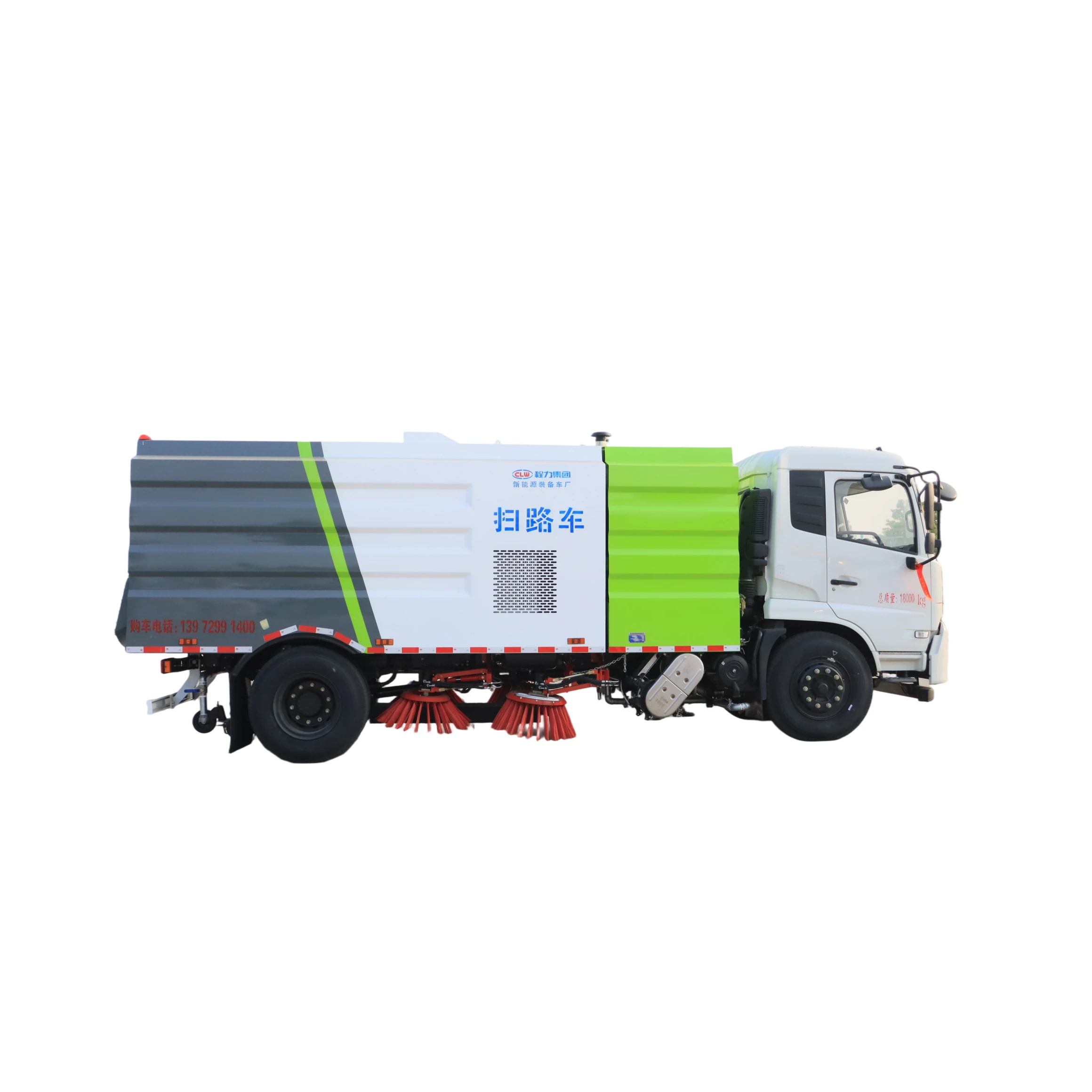 CLW5120TSL6 Dongfeng Neue Dali Carda Straßenkehrmaschine mit Motor & Getriebe 18000kg 1 Jahr Garantie