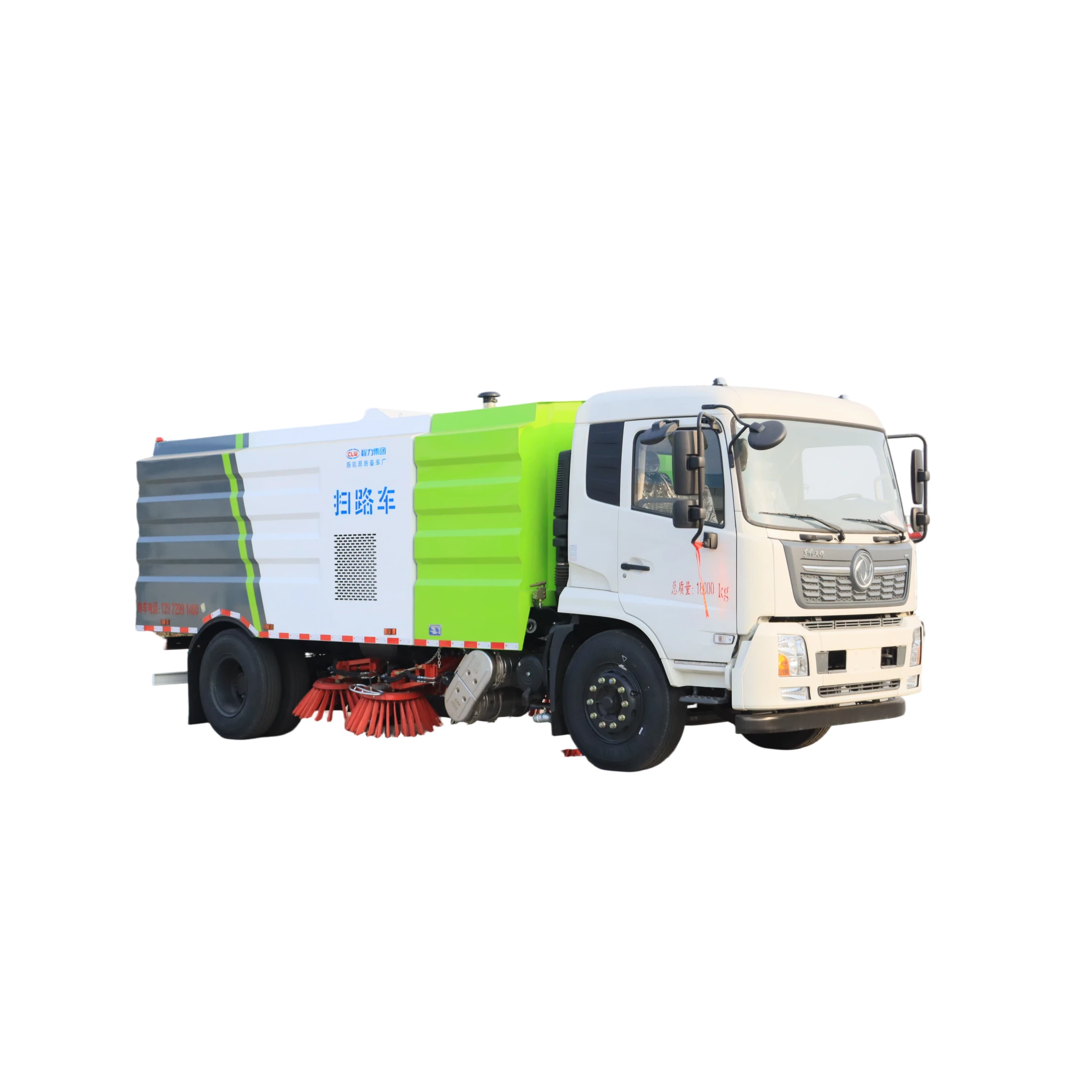 CLW5120TSL6 Dongfeng Neue Dali Carda Straßenkehrmaschine mit Motor & Getriebe 18000kg 1 Jahr Garantie