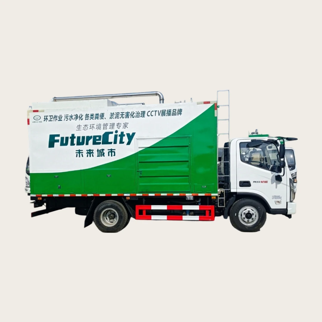 Dongfeng Euro 3 Emission Sewage Treatment Purification Truck New Diesel Manual Tank for Domestic Sewage Collection in Deutsch