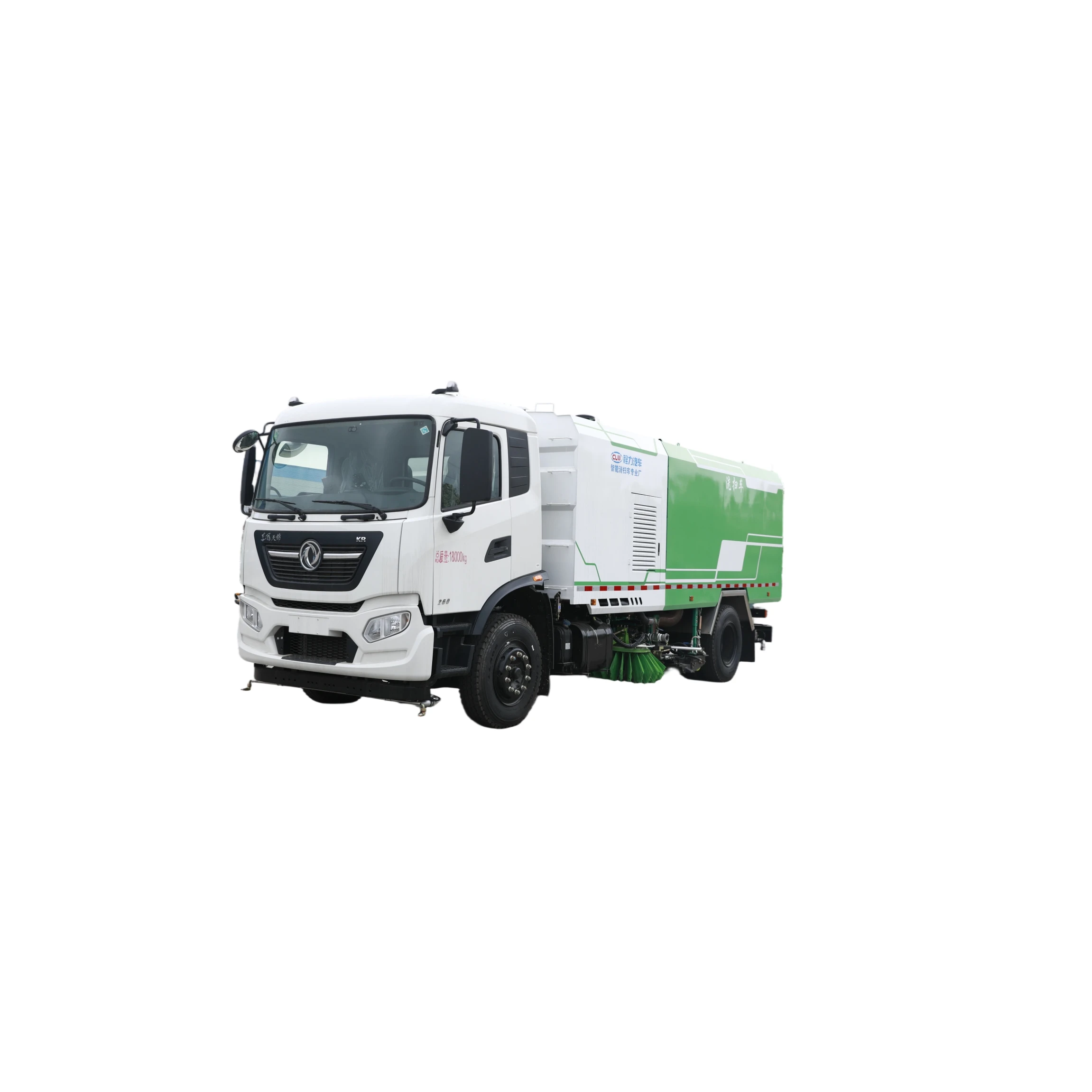 CLW5180TXSD6 Dongfeng Tianjin Reinigung und Saugfahrzeug mit Motorgetriebepumpe 18000kg