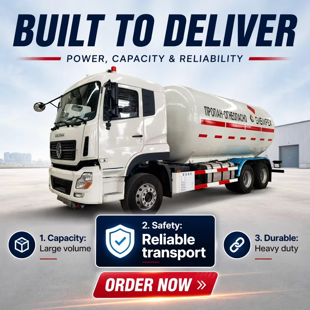 Neues HOWO/Shacman Euro 6 Abgasemission 6x4 Antrieb Rad LPG Kastenwagen mit 32 Kisten Gas Transportbehälter Zustand Neu