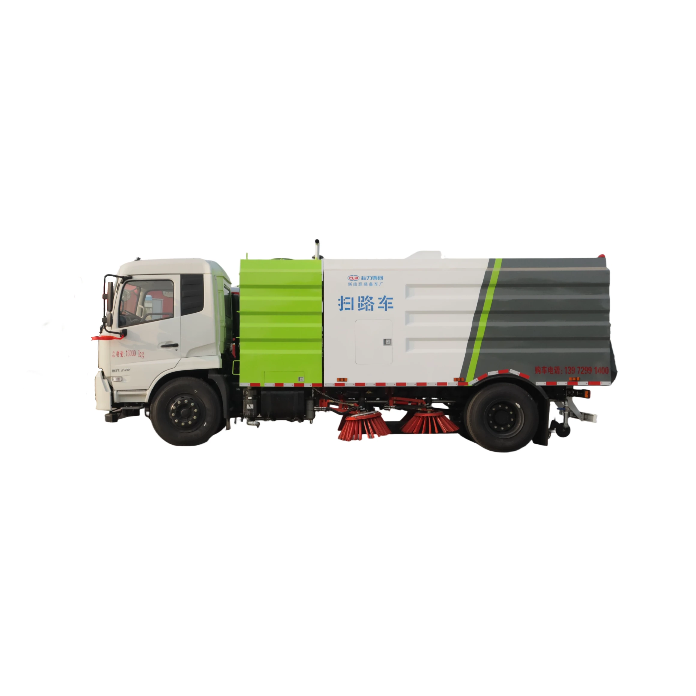CLW5120TSL6 Dongfeng Neue Dali Carda Straßenkehrmaschine mit Motor & Getriebe 18000kg 1 Jahr Garantie