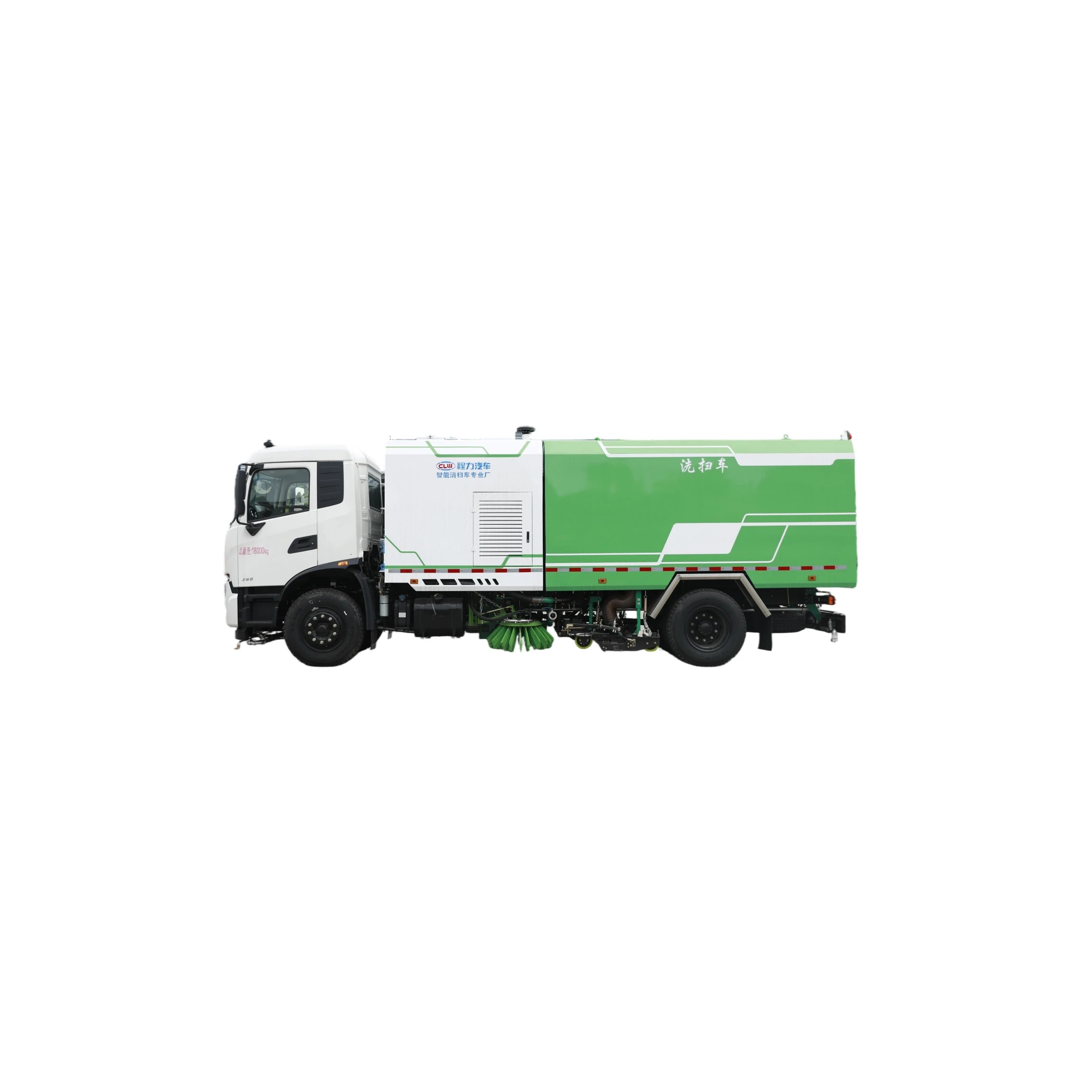 CLW5180TXSD6 Dongfeng Tianjin Reinigung und Saugfahrzeug mit Motorgetriebepumpe 18000kg