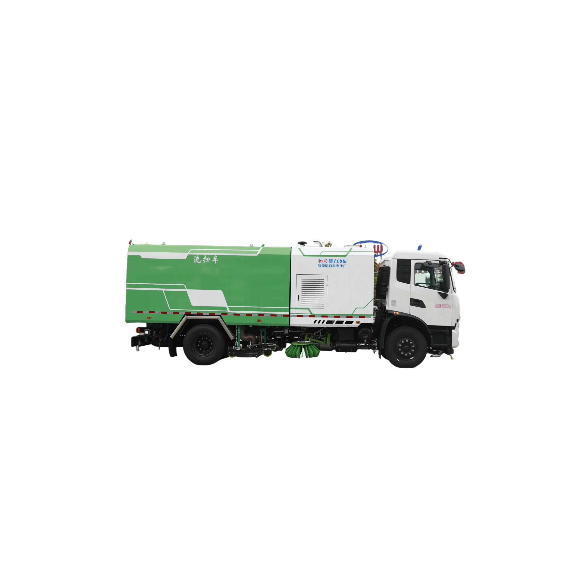 CLW5180TXSD6 Dongfeng Tianjin Reinigung und Saugfahrzeug mit Motorgetriebepumpe 18000kg
