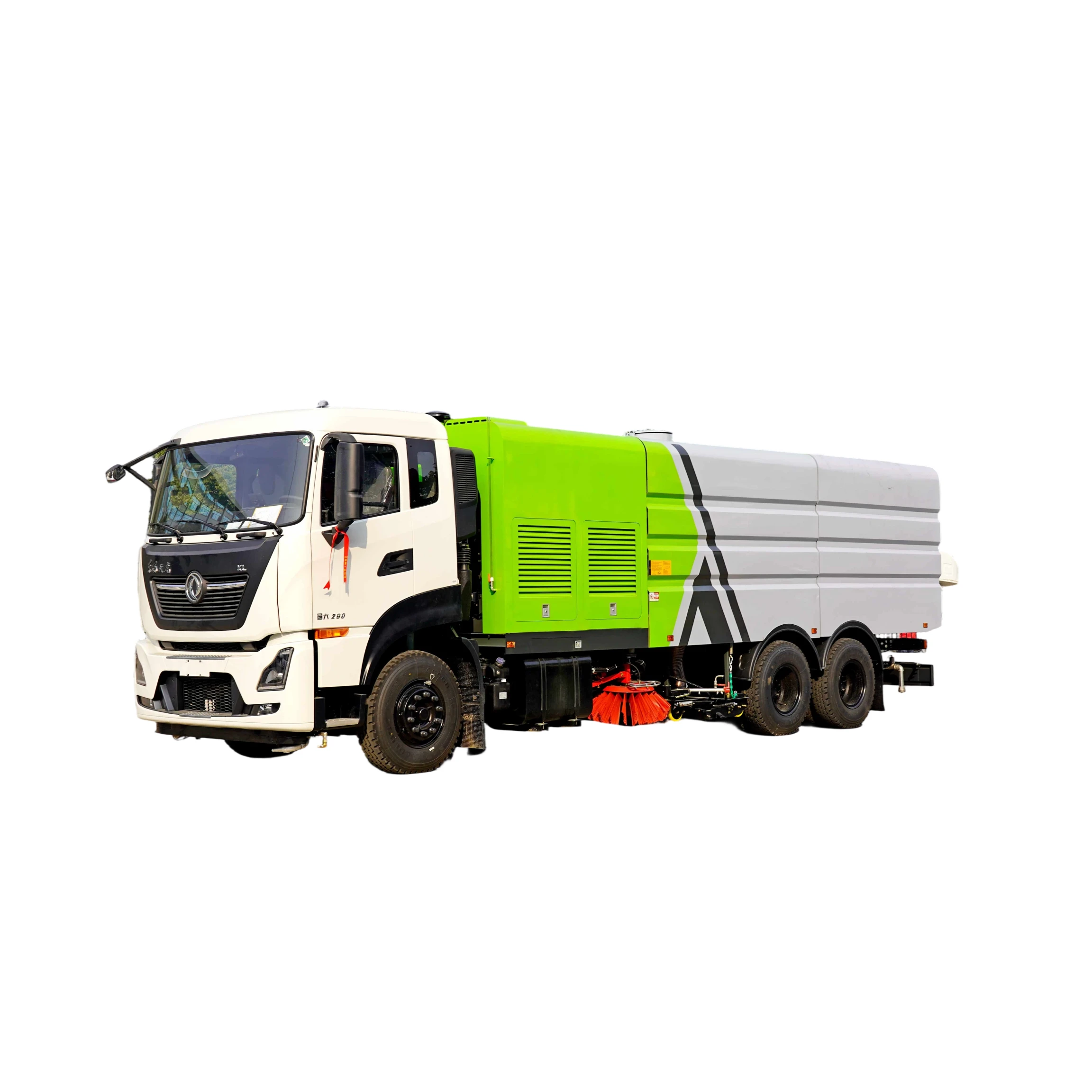 CLW5250TXSD6 Dongfeng Tianlong Fahrzeugwäsche und Scanfahrzeug 25000kg Schwerlast 9600x2510x3350mm Abmessungen