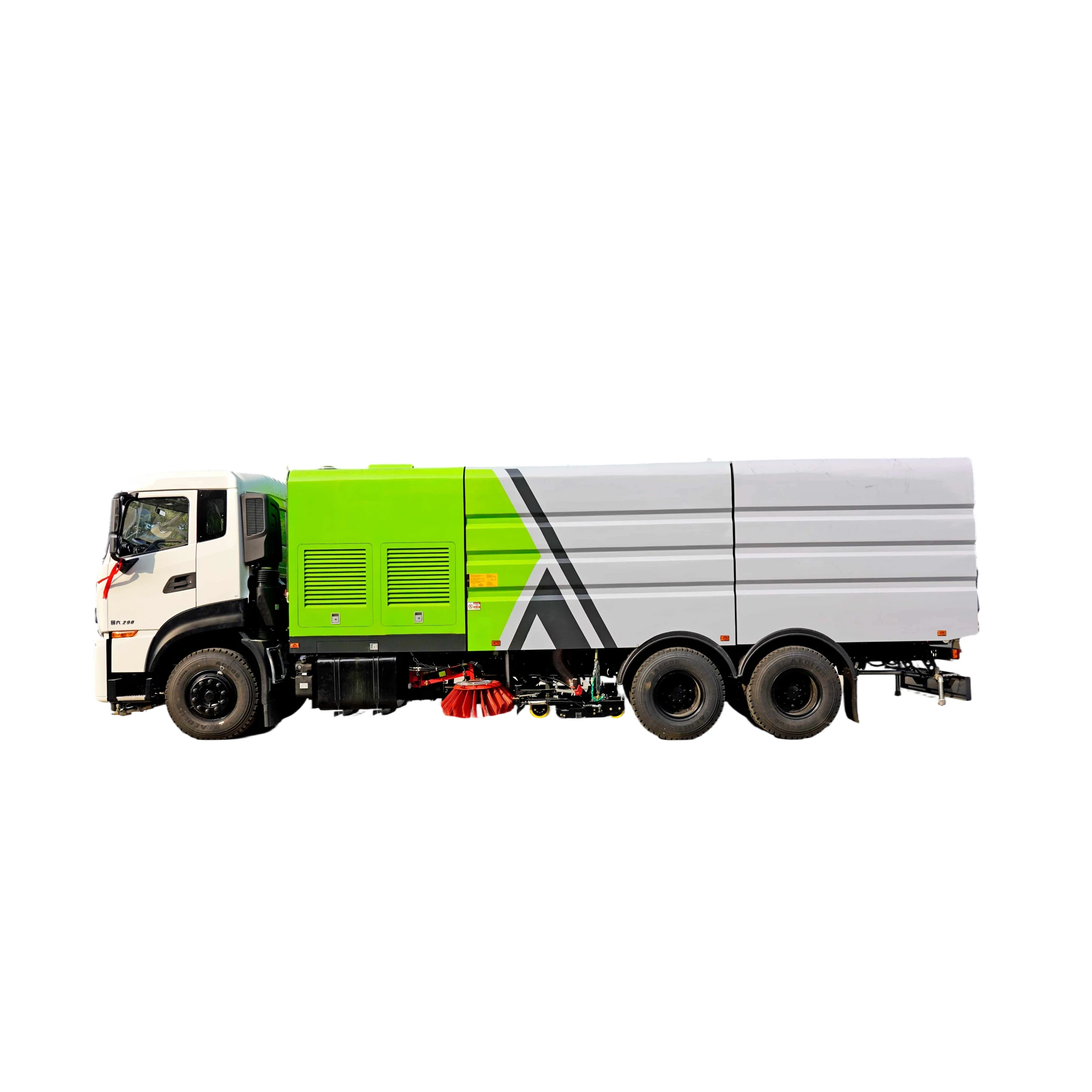 CLW5250TXSD6 Dongfeng Tianlong Fahrzeugwäsche und Scanfahrzeug 25000kg Schwerlast 9600x2510x3350mm Abmessungen