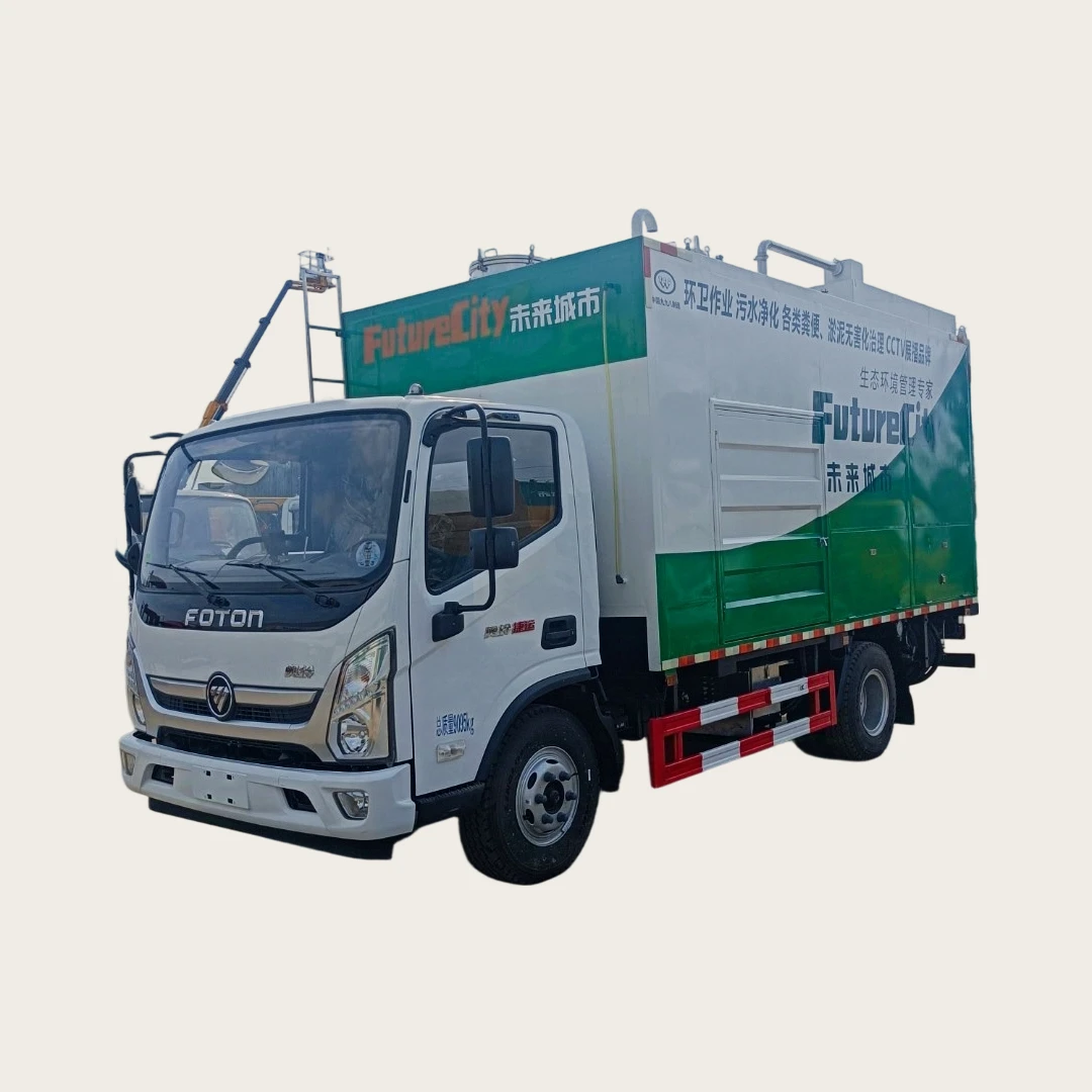 Dongfeng Euro 3 Emission Sewage Treatment Purification Truck New Diesel Manual Tank for Domestic Sewage Collection in Deutsch