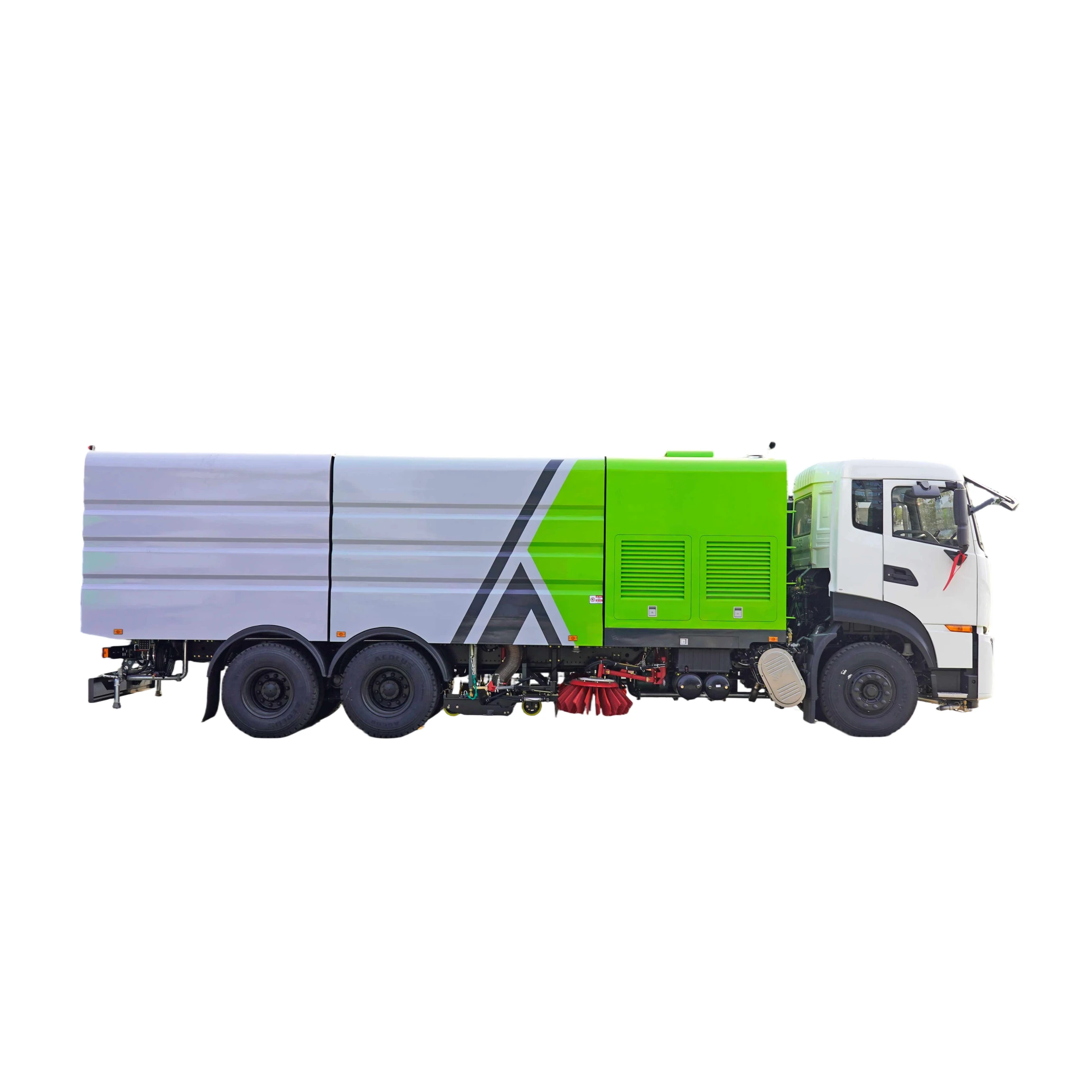 CLW5250TXSD6 Dongfeng Tianlong Fahrzeugwäsche und Scanfahrzeug 25000kg Schwerlast 9600x2510x3350mm Abmessungen