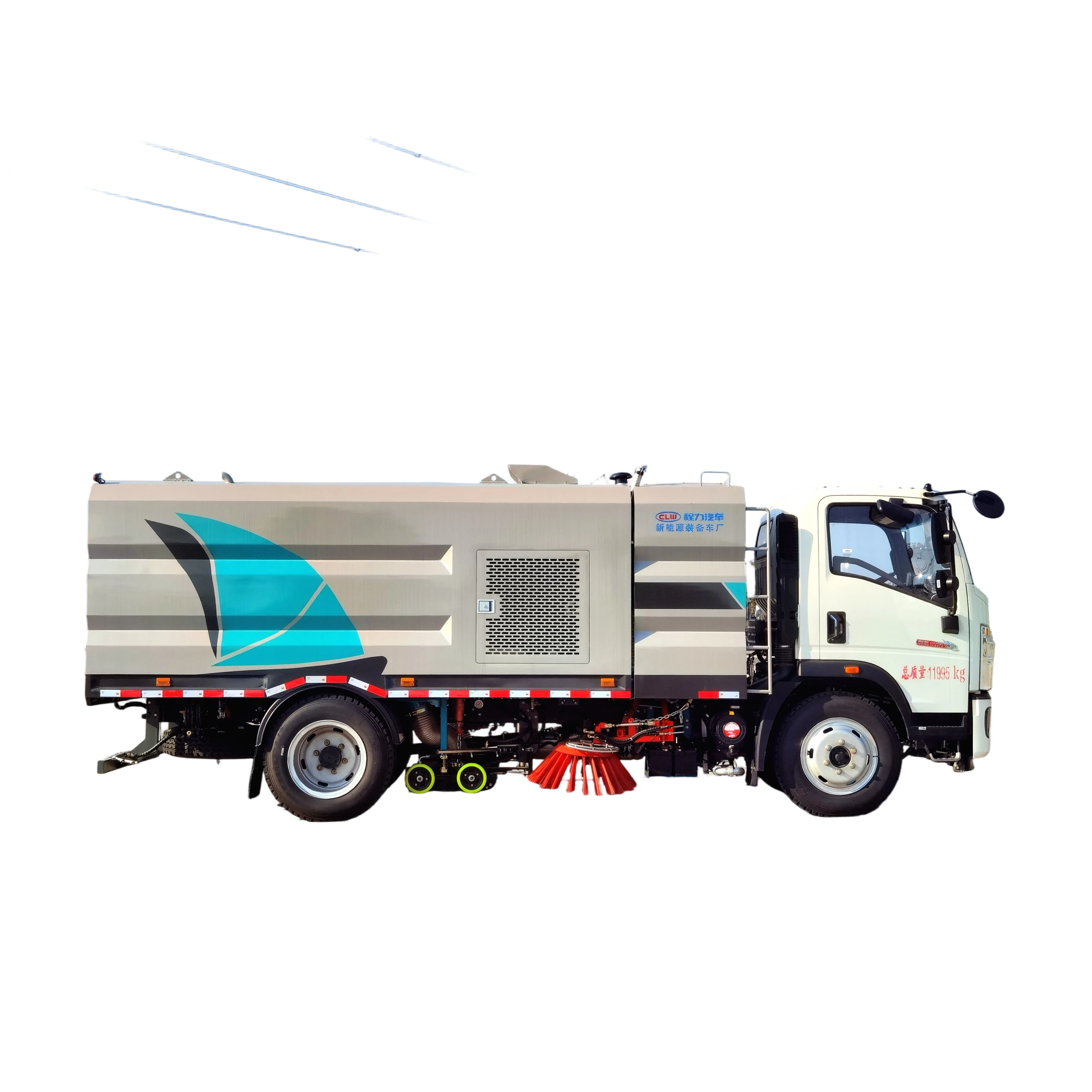 CL5182TXS6AGX Sinotruk TX Wasch- und Reinigungsfahrzeug mit 220PS Motorpumpengetriebe