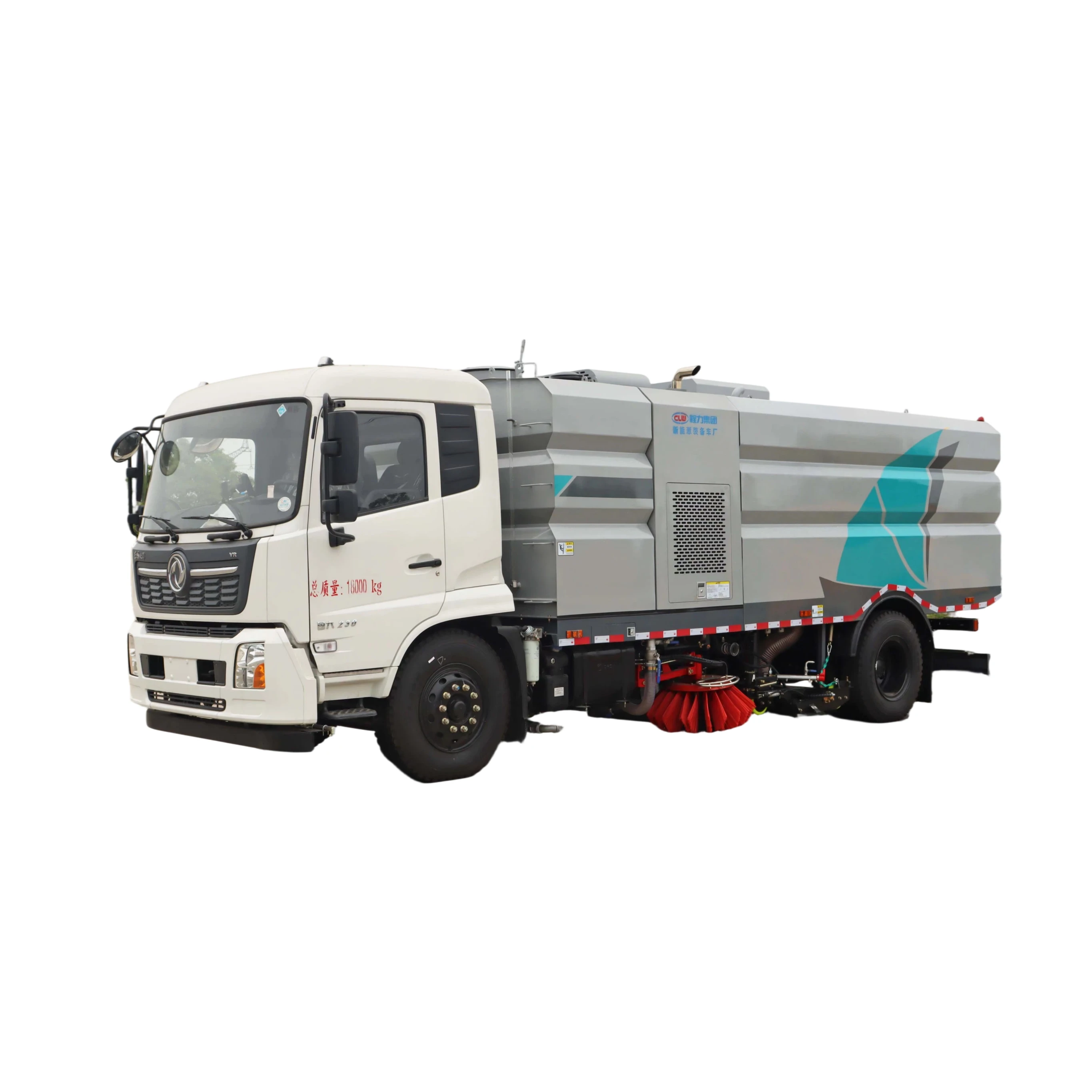 CL5180TXSD6GH Dongfeng Hubei Wasch- und Scanfahrzeug Maße 8550x2480x3130mm Gewicht 18000kg