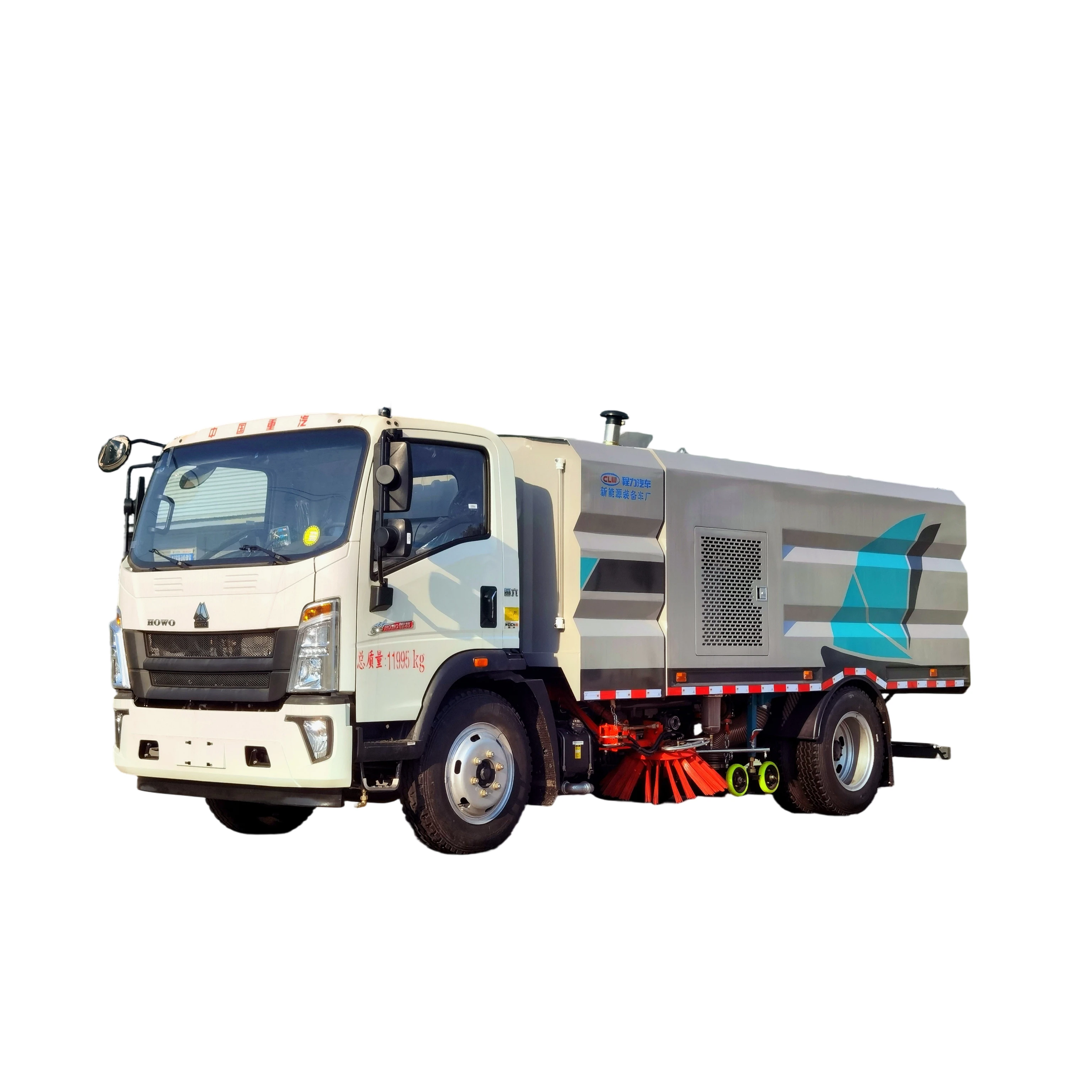 CL5182TXS6AGX Sinotruk TX Wasch- und Reinigungsfahrzeug mit 220PS Motorpumpengetriebe