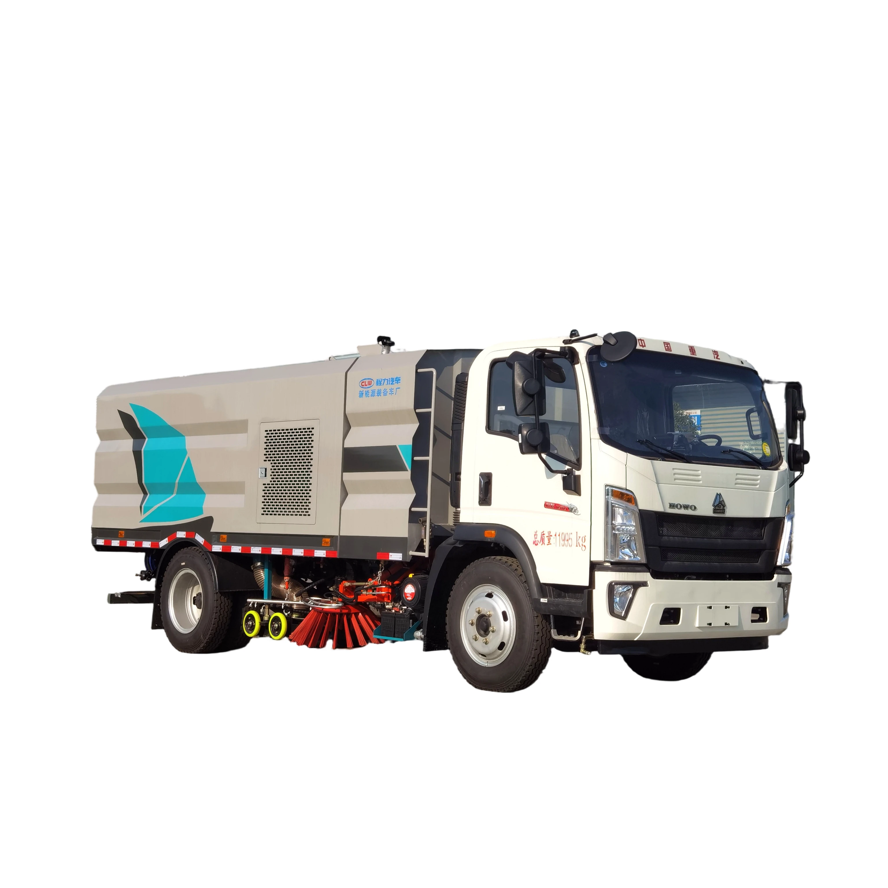 CL5182TXS6AGX Sinotruk TX Wasch- und Reinigungsfahrzeug mit 220PS Motorpumpengetriebe