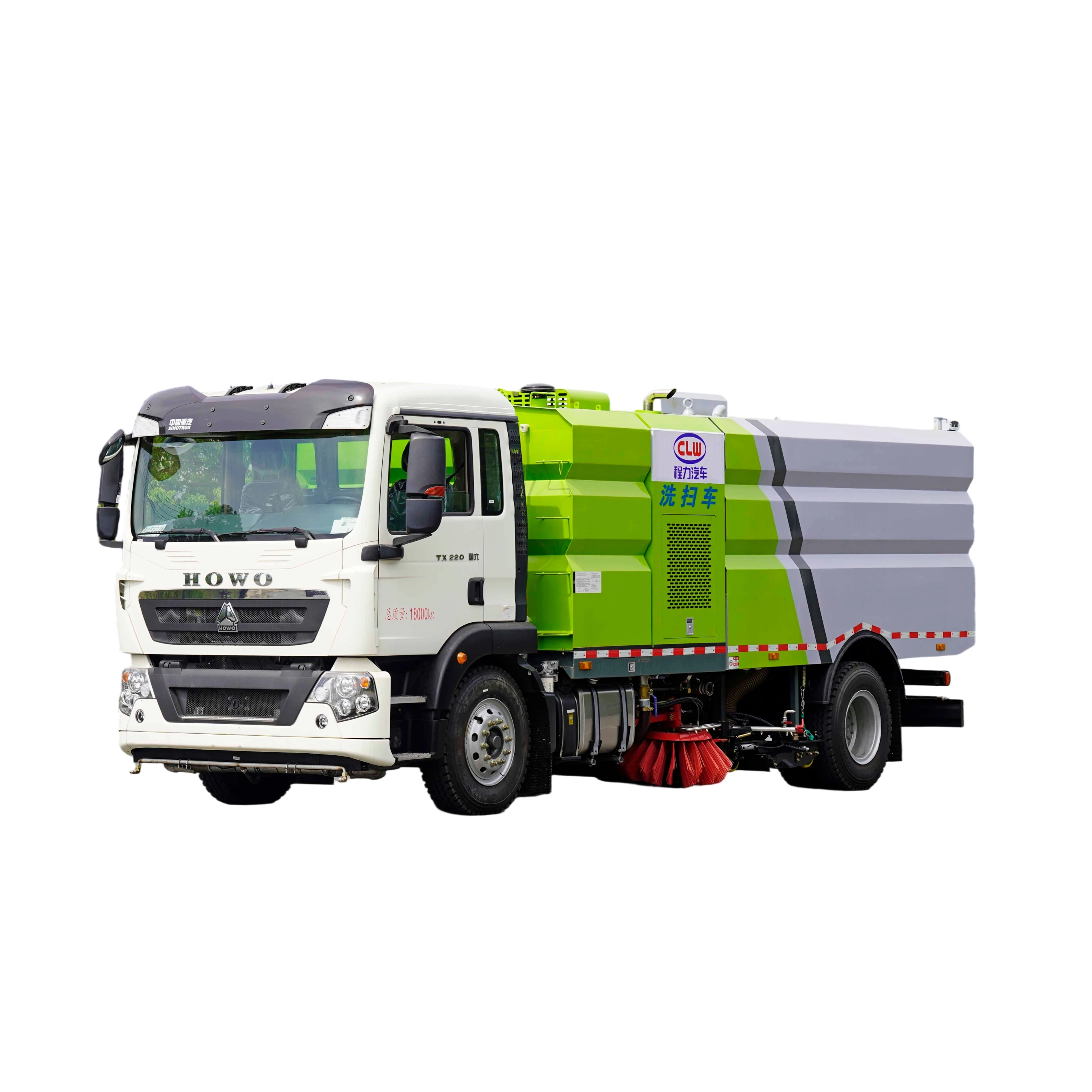 CL5181TXSZ6GX SinotrukNX Wasch- und Reinigungsfahrzeug mit Motorpumpengetriebe 18000kg 8925x2530x3150mm