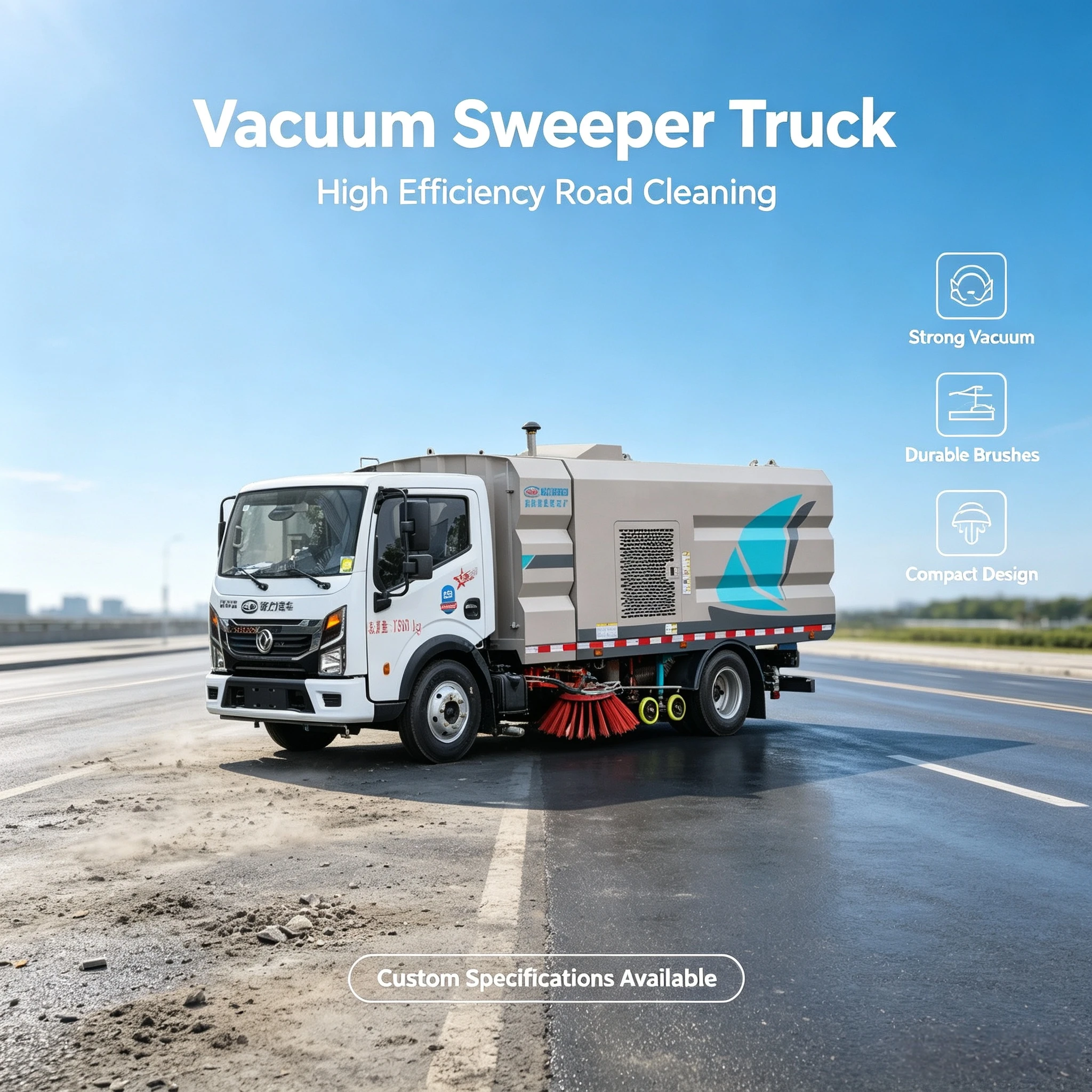 CL5070TXS6GX Dongfeng Xiaoluolika Reinigung und Saugfahrzeug