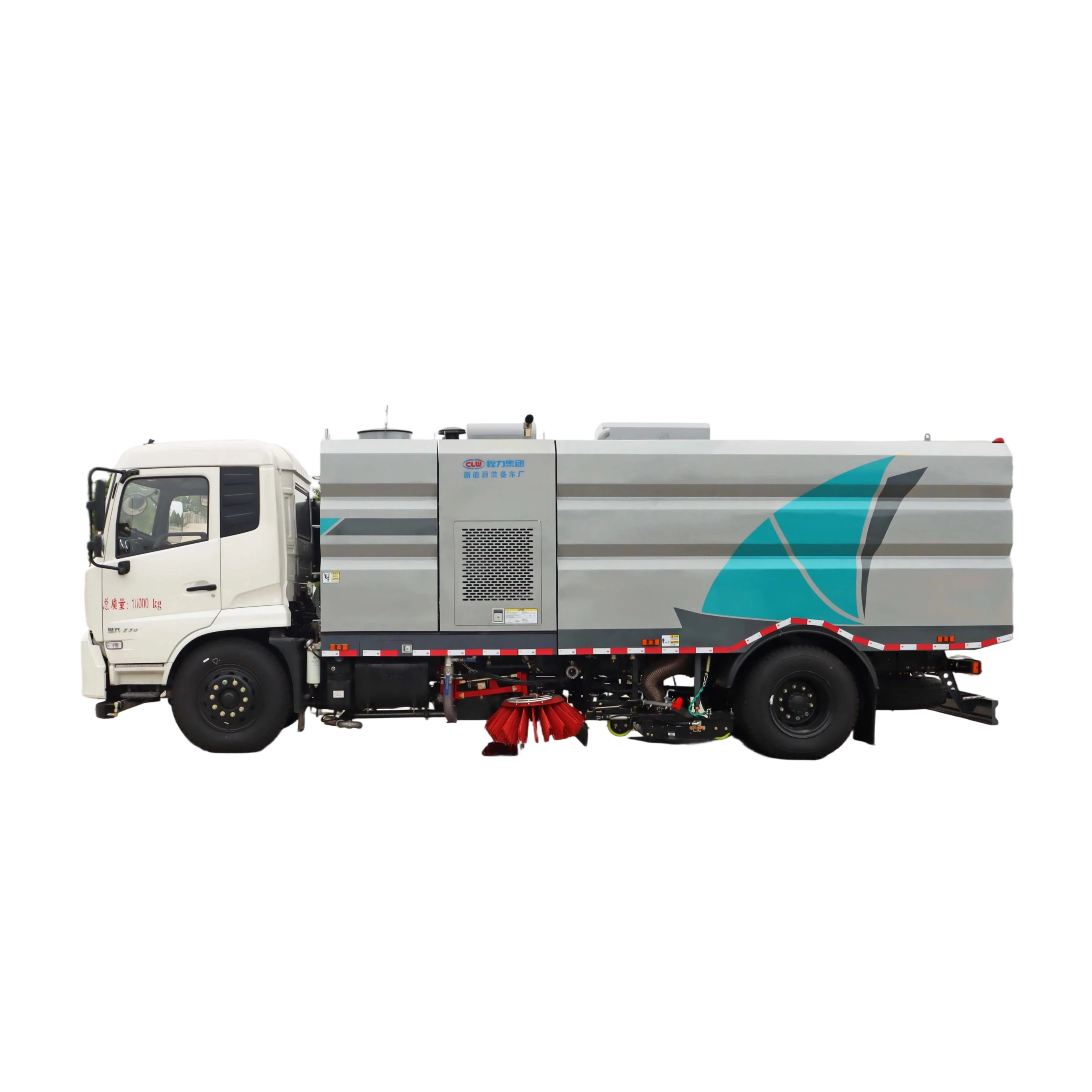CL5180TXSD6GH Dongfeng Hubei Wasch- und Scanfahrzeug Maße 8550x2480x3130mm Gewicht 18000kg