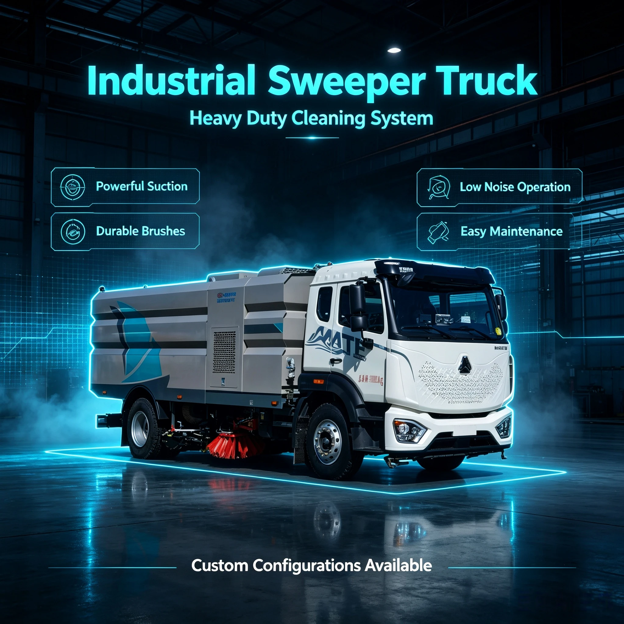 CL5181TXSZ6GX New Sinotruk NX Wasch- und Schrubfmaschine mit 240HP Getriebe, Hubei Ursprung, 1 Jahr Garantie, 18000kg Gewicht