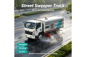 CL5182TXS6AGX Sinotruk TX Wasch- und Reinigungsfahrzeug mit 220PS Motorpumpengetriebe