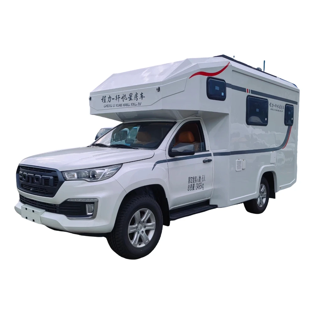 Futian Pick-up Vier륜차 구동 자동 변속 장거리 여행 차
