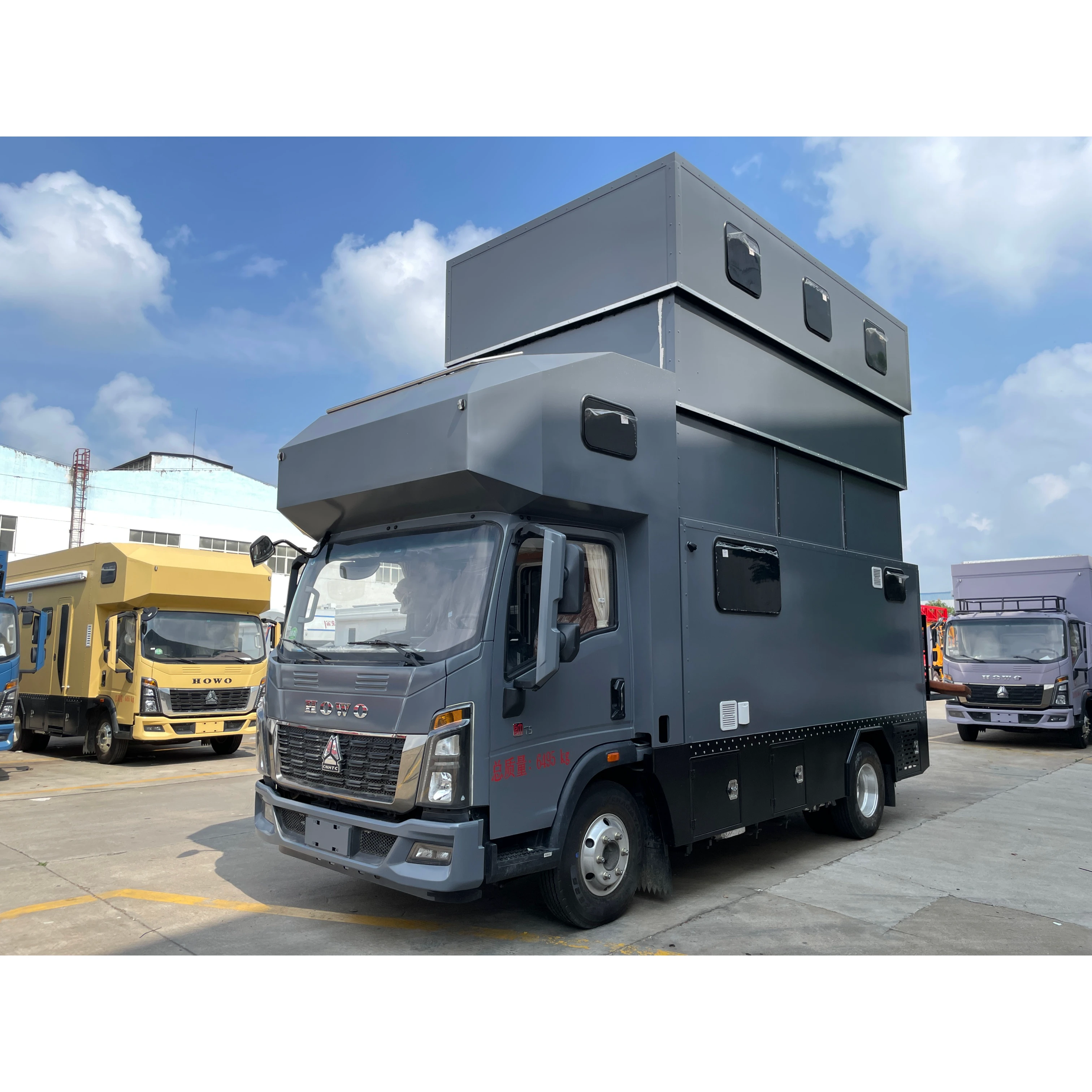 【Hongqi Haowo】Drei-Personen-Familien-Wohnmobil