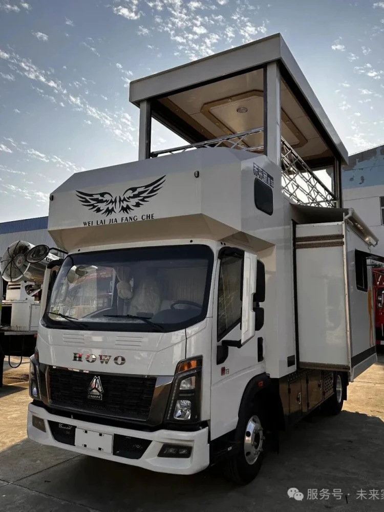 Haowo erhöhter Dach Seitenverlängerung Wohnwagen der Shagang Gruppe