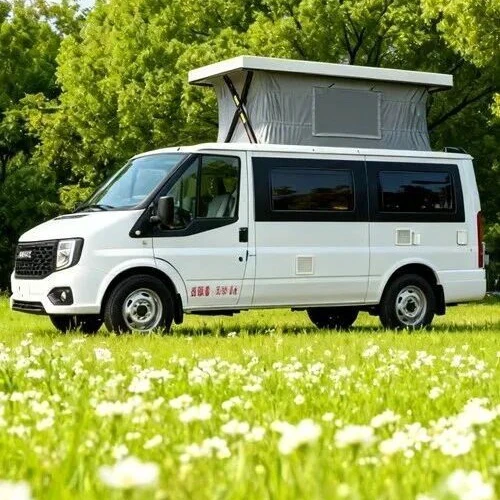 Jiangling Fushun Mittelachse ultrakurze Dachverlängerung Verkaufsart Wohnmobil [mit fester Dachverlängerung]
