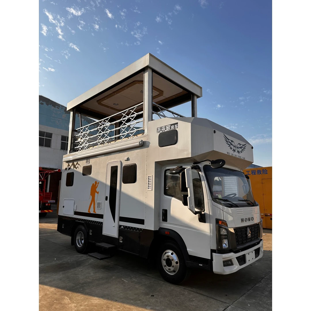 Haowo erhöhte Seitenöffnung Tourist Vehicle der Shagang Gruppe