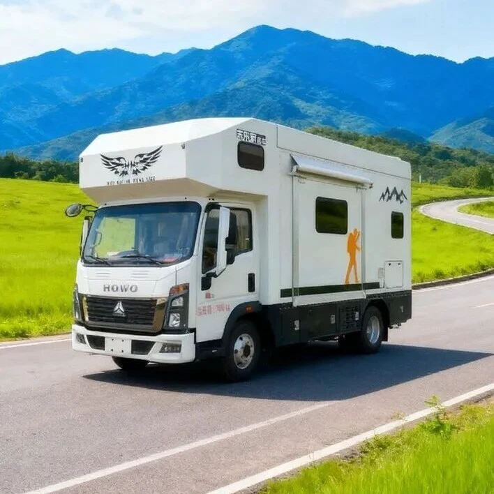 Haowo erhöhter Dach Seitenverlängerung Wohnwagen der Shagang Gruppe