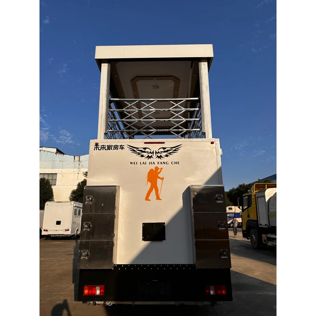 Haowo erhöhte Seitenöffnung Tourist Vehicle der Shagang Gruppe