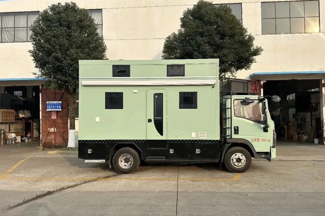 Shagawa modulare Kabinenstil aufklappbare Wohnmobil von Sinotruk